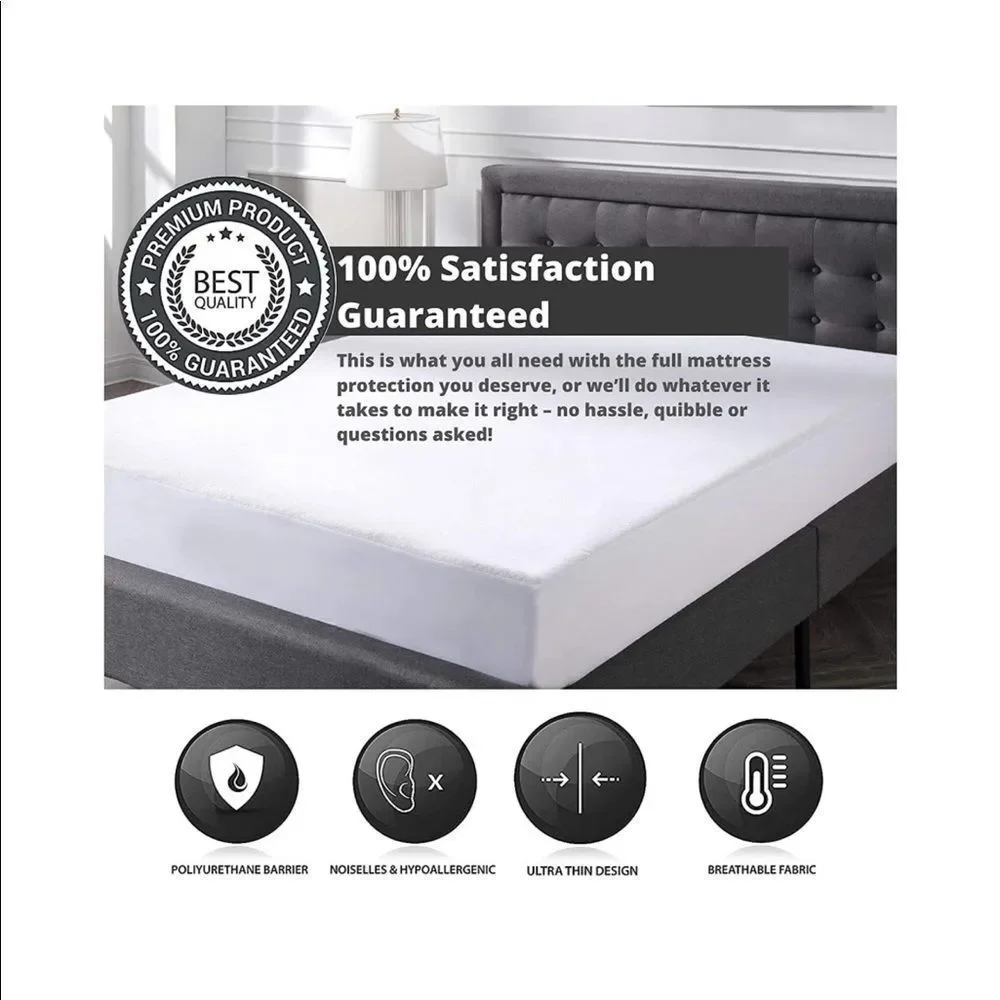 Mattress ProtectorQueenSize 100% Waterproof
